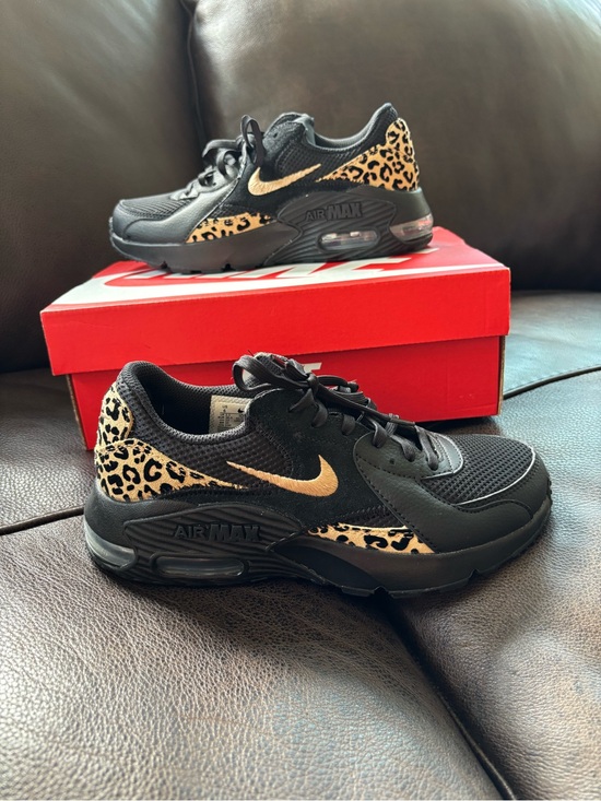 Nike Shoes - Nike Air Max Excee Sneakers GPX US Women Size 6 UK Womens 4 Black Leopard Print
